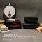 IRIS LIVING 2-in-1 Rice Cooker and Induction Cooktop Burner, 3-Cup (Uncooked) / 6-Cup (Cooked) and Warmer, Portable and Compact IH Cooktop with Calorie Counter and Timer, 7 Cooking Modes